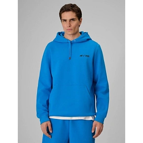 Bluza dresowa regular z kapturem męska 4F | Robert Lewandowski RL9KSS26TSWSM2954-33S pánské Bluza dresowa regular z kapturem męska 4F | Robert Lewandowski RL9KSS26TSWSM2954-33S pánské