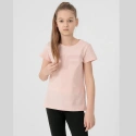 T-shirt dziewczęcy Jr HJL22-JTSD005 65S - 4F