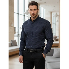 Pánská DX2689 tmavě modrá - FashionStreet 