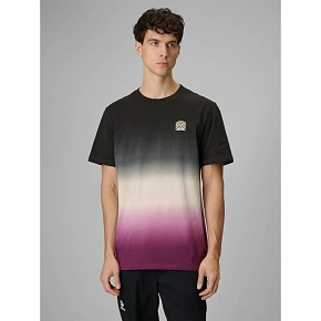 T-shirt relaxed z nadrukiem męski 4F 4FRSS26TTSHM3815-20A