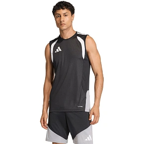 Koszulka męska adidas Tiro 26 Competition Sleeveless Jersey czarna JX4253 pánské