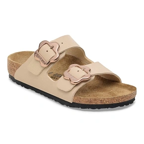 Birkenstock klapki ARIZONA FLOWER BUCKLE KIDS 1030439 SANDCASTLE (szerokość standardowa) Birkenstock klapki ARIZONA FLOWER BUCKLE KIDS 1030439 SANDCASTLE (szerokość standardowa)