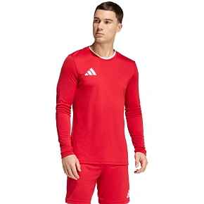 Koszulka męska adidas Entrada 26 Long Sleeve Jersey czerwona KF5847 pánské