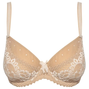 Damski biustonosz Undersized Basic Wire Bra 40611-005 - Selmark
