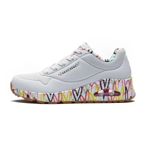Buty Skechers X Jgoldcrown Uno Loving Love W 155506-WHT dámské Buty Skechers X Jgoldcrown Uno Loving Love W 155506-WHT dámské