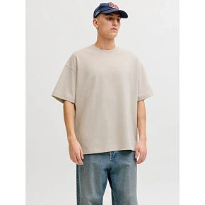 Jack&Jones męska koszulka t-shirt JJEBARRON TEE SS O-NECK NOOS 12298906 MOONBEAM Jack&Jones męska koszulka t-shirt JJEBARRON TEE SS O-NECK NOOS 12298906 MOONBEAM