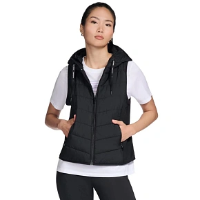 Skechers GO Shield Performance Elite Hooded Vest JA212-BLK Czarne L Skechers GO Shield Performance Elite Hooded Vest JA212-BLK Czarne L