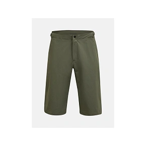 Szorty męskie Peak Performance M Trail Shorts kolor zielony Szorty męskie Peak Performance M Trail Shorts kolor zielony