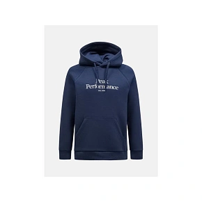 Bluza męska Peak Performance M Original Hood kolor granatowy Bluza męska Peak Performance M Original Hood kolor granatowy