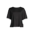 Koszulka damska CASALL Laser Mesh Tee kolor czarny