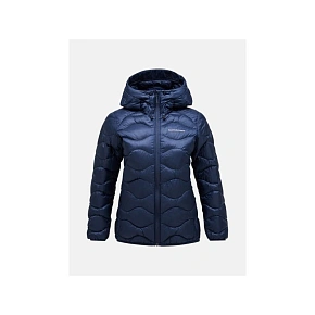 Kurtka puchowa damska PEAK PERFORMANCE Helium Down Hood Jacket Women niebieski Kurtka puchowa damska PEAK PERFORMANCE Helium Down Hood Jacket Women niebieski