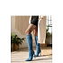 Dámské kozačky na podpatku SXX-5 Jeans modrá - Step in Style