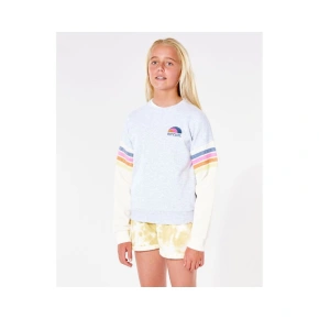 Bluza RIP CURL Surf Revival Crew - Girl - jasny szary Bluza RIP CURL Surf Revival Crew - Girl - jasny szary