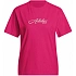 Koszulka damska adidas Cursive Wordmark Graphic fuksja KT2611