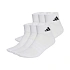 Skarpety adidas Cushioned Essentials Ankle 6 par białe KE5495