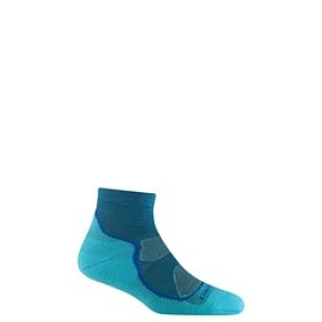 Skarpety merino damskie Darn Tough Light Hiker 1/4 Lightweight with Cushion - cascade rozmiar: s Skarpety merino damskie Darn Tough Light Hiker 1/4 Lightweight with Cushion - cascade rozmiar: s
