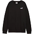 Bluza damska Puma ESS Small No. 1 Logo Relaxed Crew czarna 633268 01