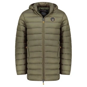 Kurtka męska Geographical Norway AMIGOMAP LONG HOOD DB KAKI MEN 233 KAKI (WZ5087H/GN-KAKI)