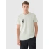T-shirt regular z nadrukiem męski 4F 4FRAW24TTSHM2603-47S