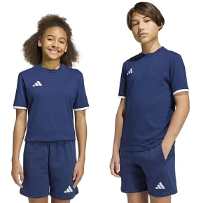 Adidas Kids T-shirt Entrada 26 Tee granatowy JZ6673 Adidas Kids T-shirt Entrada 26 Tee granatowy JZ6673