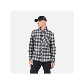 Koszula męska ROSSIGNOL RANCH PLAID SHIRT czarna Koszula męska ROSSIGNOL RANCH PLAID SHIRT czarna
