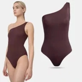 Damski jednoczęściowy strój kąpielowy SS23USWSF027- 81S Brown - 4F Damski jednoczęściowy strój kąpielowy SS23USWSF027- 81S Brown - 4F