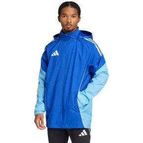 Kurtka męska adidas Tiro 25 Competition All-Weather niebieska JI8930 pánské Kurtka męska adidas Tiro 25 Competition All-Weather niebieska JI8930 pánské