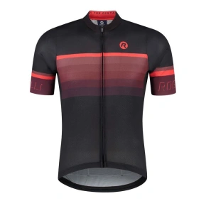 Rogelli koszulka HERO II czarno-bordowa XL Rogelli koszulka HERO II czarno-bordowa XL