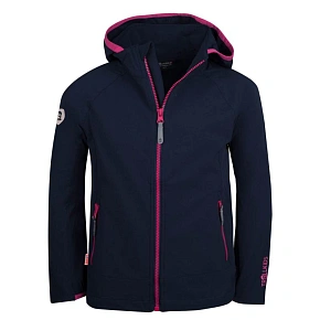 Kurtka z rozciągliwym stretchem dziecięca dla dziewczynki Trollkids Girls Kvalvika Jacket navy/magenta (329-114) Kurtka z rozciągliwym stretchem dziecięca dla dziewczynki Trollkids Girls Kvalvika Jacket navy/magenta (329-114)