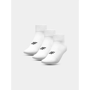 Skarpetki casual za kostkę (3-pack) męskie 4F 4FWMM00USOCM379-10S Skarpetki casual za kostkę (3-pack) męskie 4F 4FWMM00USOCM379-10S