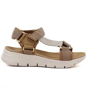 Sandały damskie na platformie sportowe camel Artiker 58C1231