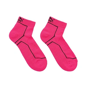 SKARPETY PUMA UNISEX PERFORMANCE QUARTER TRAIN 2-PACK NEON PINK 171013001-818 SKARPETY PUMA UNISEX PERFORMANCE QUARTER TRAIN 2-PACK NEON PINK 171013001-818