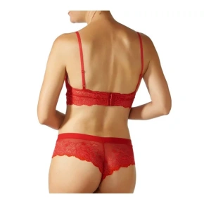 Biustonosz na fiszbinach Foam Greta 1031926-349 czerwony - Janira