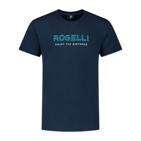 Rogelli t-shirt męski LOGO granatowy M