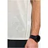 Koszulka z krótkim rękawem męska ODLO T-shirt crew neck s/s ZEROWEIGHT ENGINEERED CHILL-TEC beżowa