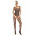 Efektowne bodystocking Lesha czarne - Anais