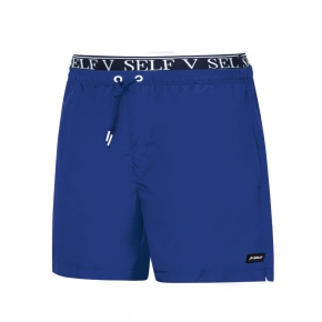Męskie spodenki kąpielowe SM25-13d Summer Shorts Blue - Self