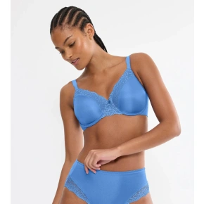Nieusztywniany biustonosz Ladyform Soft W niebieski 005J - Triumph