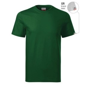Koszulka unisex Base (zieleń butelkowa (brand label))