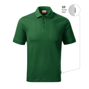 Koszulka polo męska Resist Heavy Polo (zieleń butelkowa 06 (brand label))