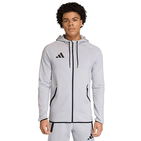 Bluza męska adidas Tiro 26 Travel Sweat Hoodie szara KF6077 pánské Bluza męska adidas Tiro 26 Travel Sweat Hoodie szara KF6077 pánské