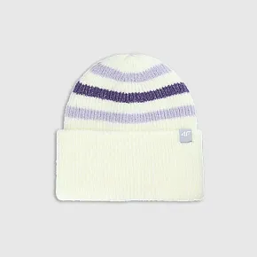 Czapka beanie dziewczęca 4F 4FJWAW25ACAPF646-94S Czapka beanie dziewczęca 4F 4FJWAW25ACAPF646-94S