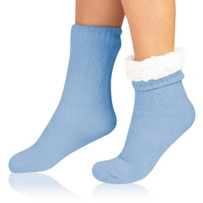 Extrémně teplé ponožky EXTRA WARM SOCKS Světle modrá - BELLINDA