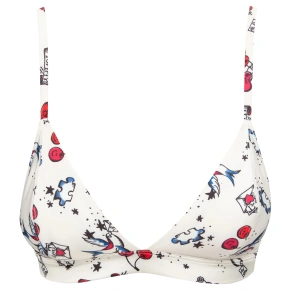 Damski biustonosz bez wkładek Print UW0UW01853-142 - Tommy Hilfiger Damski biustonosz bez wkładek Print UW0UW01853-142 - Tommy Hilfiger