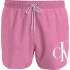 Stroje kąpielowe męskie SHORT DRAWSTRING KM0KM00967 TFZ różowy - Calvin Klein