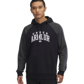 Bluza męska Under Armour Rival Fleece Colorblock Hoodie czarna 6003958 001 pánské