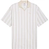 Koszulka męska Puma Class Relaxed Pinnacle Polo biało-beżowa 692069 02 pánské