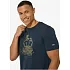 Koszulka męska SUPER.NATURAL M MR CRAB TEE granatowa pánské