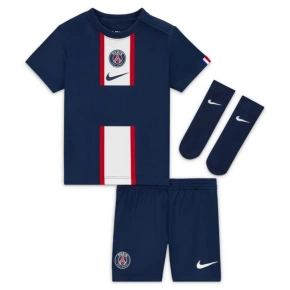 Dziecięcy zestaw piłkarski PSG 2022/23 Home Jr DJ7917 411 - Nike Dziecięcy zestaw piłkarski PSG 2022/23 Home Jr DJ7917 411 - Nike