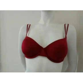 Biustonosz damski UW0UW01185 burgundowy - Tommy Hilfiger